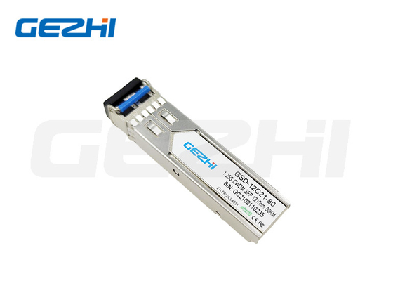 CWDM 1.25 G Transceiver SFP 1310nm 80KM Modulo di trasmettitore ottico