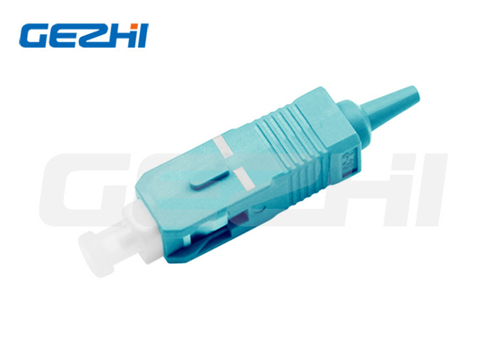 Le multimedia scelgono il verde blu 3,0 dello Sc UPC APC OM3 2,0 del connettore di fibra ottica del modo 0.9mm