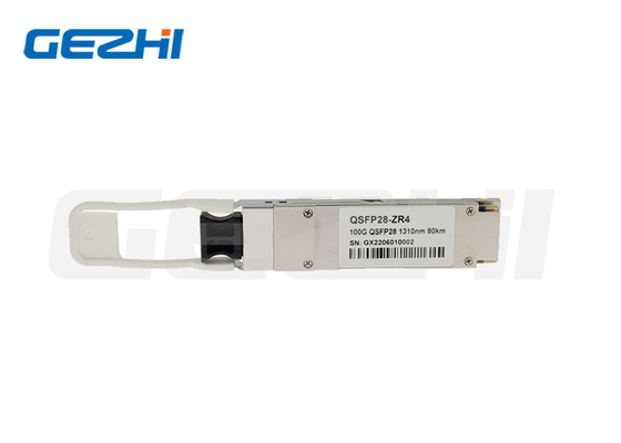 Modulo trasmettitore ottico 100G QSFP28 ZR 1310nm 80Km ad alta compatibilità