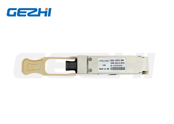 MPO 100G 850nm SR Optical Transceiver Module DDM 100M QSFP28 Supporto OEM