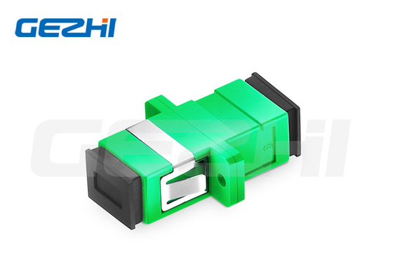 SC / APC a SC / APC Single Mode Fiber Adapter con flange
