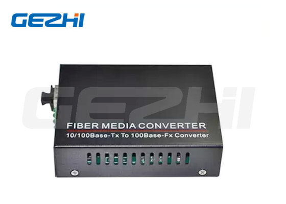 Connettore LC Convertitore di fibra in singolo modo Netaxcess 10 / 100Base TX To 100Base FX Con SFP Port / Rj45