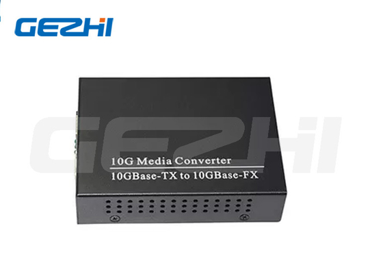 Rj45 Copper To 10gbase-X Sfp+ Fiber Media Converter Fcc per Ethernet