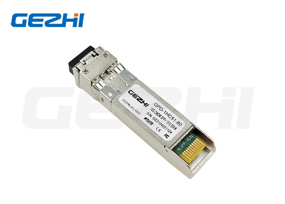 Modulo ricetrasmettitore 10G CWDM SFP 1410 - 1610nm 10GBASE 80KM Connettore LC/UPC