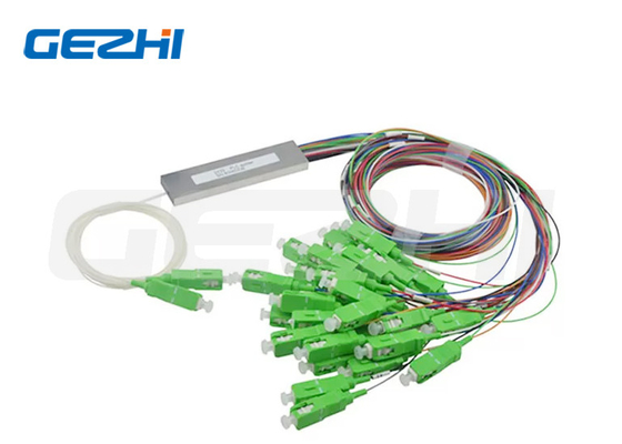 Mini accoppiatore 2 X 8 SC / APC Fiber Optic Splitter WDM 1.5M per FTTH Box