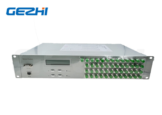 FSW 1x48 Fibra Ottica Switch 19 pollici 2U Rackmount 1260~1650nm Single Mode