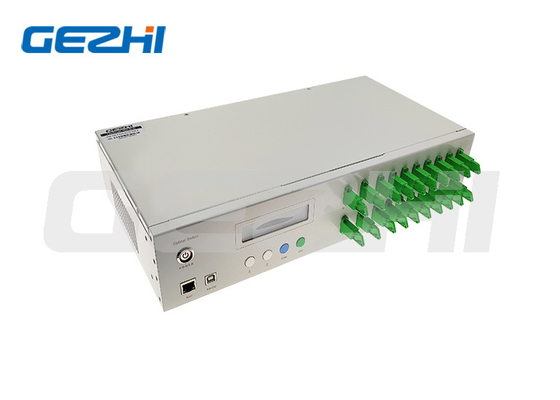 MxN Matrix Optical Switch Rackmount Per Ring Network Testing Componente di fibra ottica