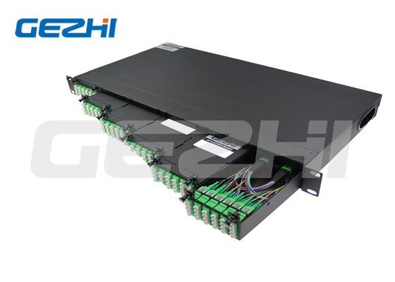 144 Core 1U Rack Mount MPO-LC/APC Single Mode Fibre ODF Fibre Ottica Distribuzione