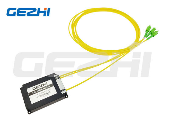 CEX WDM1R Modulo FWDM WDM Mux Demux con basse perdite di inserimento, isolamento di canale elevato e conformità RoHS