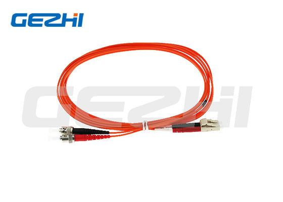 LC a ST Fiber Patch Cord con bassa perdita di inserimento alta perdita di rendimento per i sistemi di telecomunicazione 3 anni di garanzia