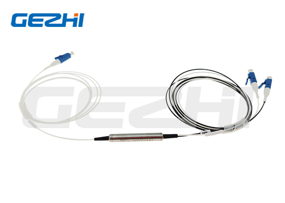1260 ~ 1620nm 1x2 OADM Multiplexer 3 porte singolo canale dispositivo CWDM