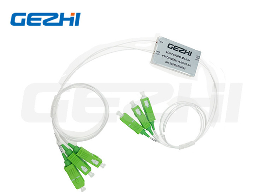 WDM ottico CCWDM 4+1CH SMF-28e con 0,9 tubo sciolto SC/APC CCWDM Modulo Mini cwdm
