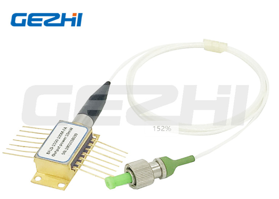Moduli di diodo laser analogico 14 PIN Butterfly 1520-1560nm con FC/APC