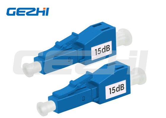 Materiale plastico Attenuatore a fibra ottica LC UPC 1dB-30dB Attenuatore fisso variabile