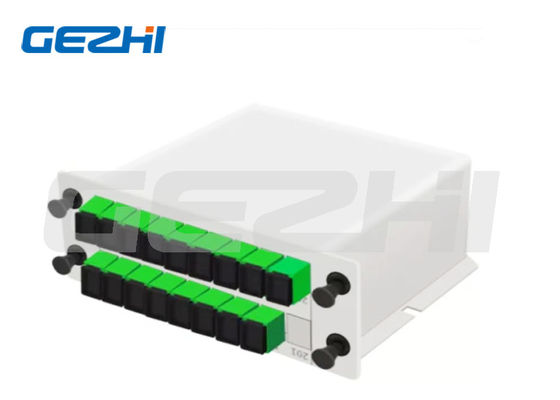 Splitter ottico modulato LGX in fibra 1x16 con bassa perdita di inserzione e ampia temperatura operativa