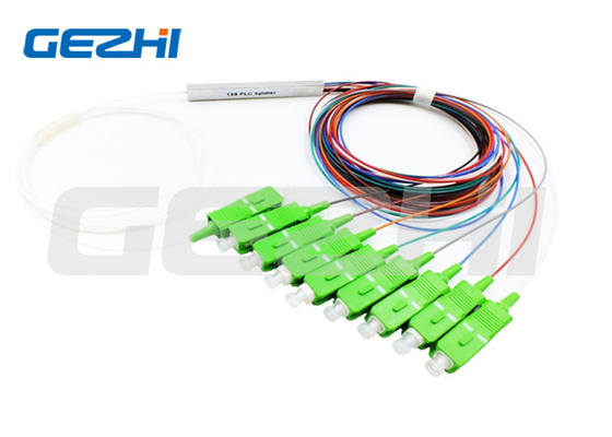 Fibra ottica 1x4/1x8 Mini PLC Splitter G657A Tipo di fibra 3,8-24,5 dB Perdita di inserimento garantita