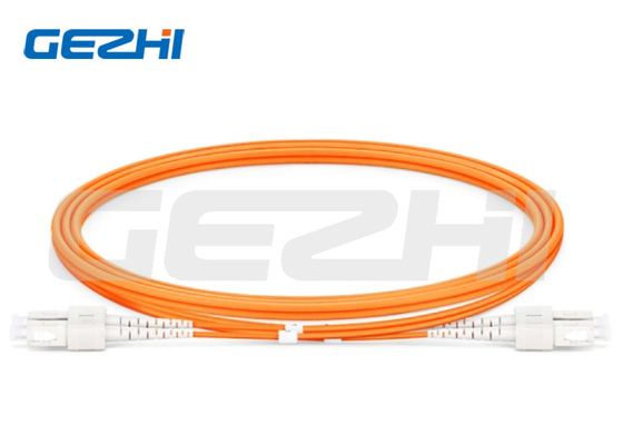 Corde di patch in fibra ottica duplex con connettori SC UPC per la comunicazione in rete veloce