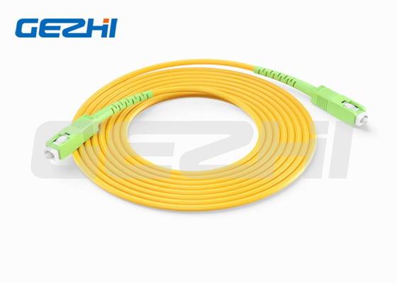 LC a Sc Fibre Patch Cable Single Mode Duplex Fiber Optic Patchcord Patch Cable Serie