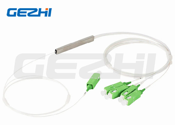 Splitter PLC a fibra ottica a modalità singola con ventilatore e connettori SC/APC