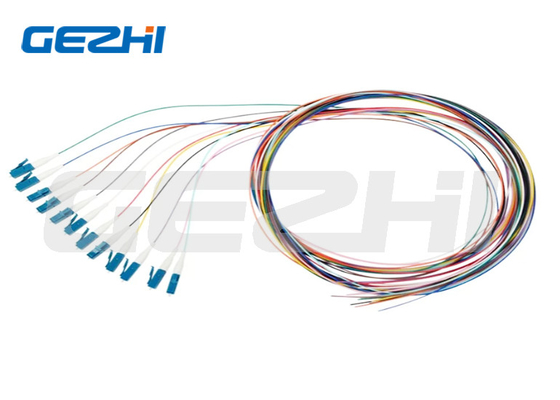 Fibra ottica patch cord Pigtail 12 Core LC/UPC SM senza giacca patch cord pigtail