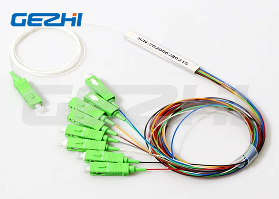 1×16 Sc/Upc Splitter per fibre ottiche Plc - Tipo di tubo in acciaio con connettore SC/APC