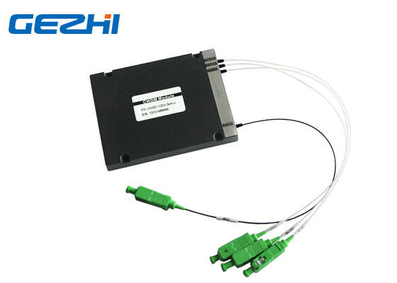 Singolo multiplexor di passivo della fibra 1550nm 1x3 CWDM