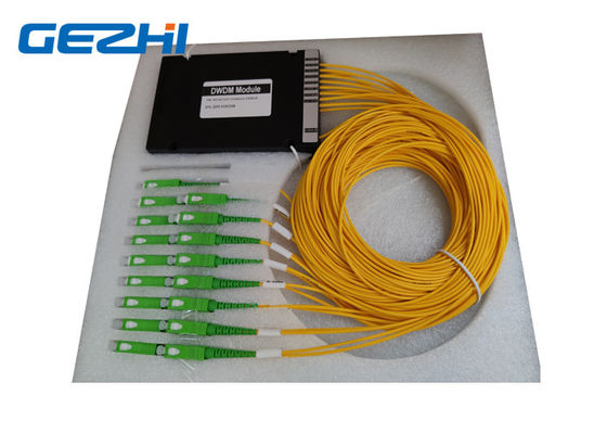 Singolo CH46 100Ghz DWDM passivo Mux di Manica della fibra 1x16