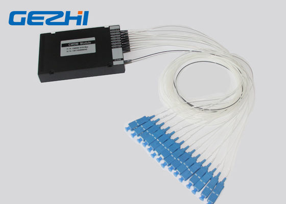 Singolo multiplexor grezzo di divisione di lunghezza d'onda della fibra 1x16