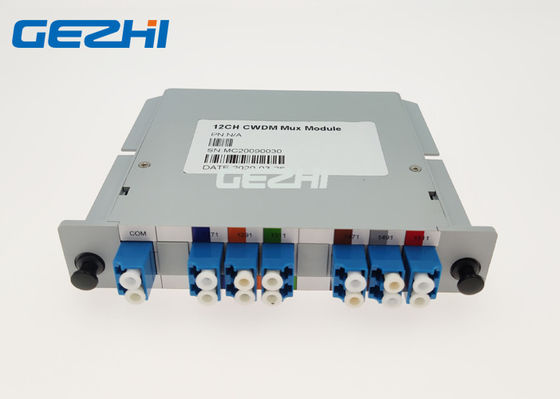 1x12 multiplexor grezzo di divisione di lunghezza d'onda di Manica BIDI 1571nm