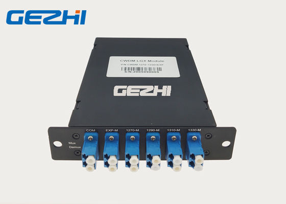 Inserisca il multiplexor di passivo di Manica CWDM del telaio 1x4 di LGX