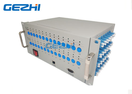 4U Rackmount si raddoppiano 28 opto commutatori meccanici di Pieaces 2x4