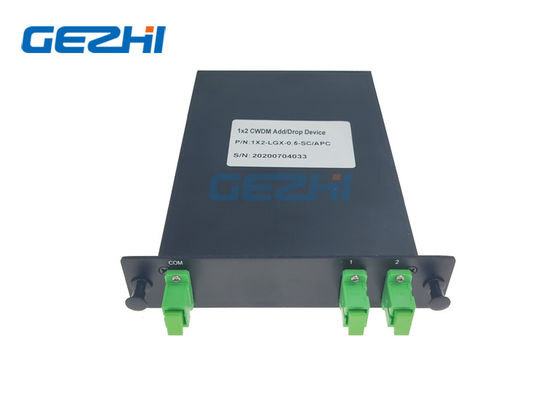 1510nm 1x2 CWDM singoli aggiungono il modulo passivo del multiplexor di goccia