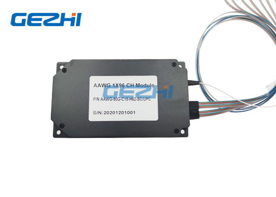 L connettore atermico dell'AWG DWDM SC/PC dei canali 50Ghz della banda 96