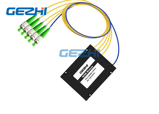 polarizzazione 1x4 che mantiene il connettore del modulo FC/APC di WDM del filtro da PM