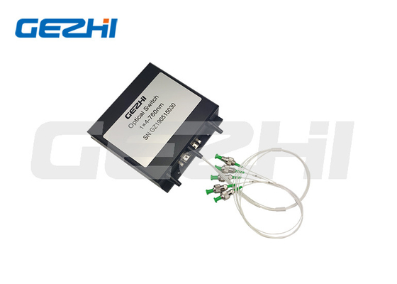 1x4 Sc della st di fibra ottica meccanico FC LC del commutatore 760nm non che chiude