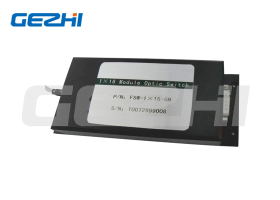 commutatori ottici FSW 900um 3V 5V SMF 500mW della fibra meccanica 1x8