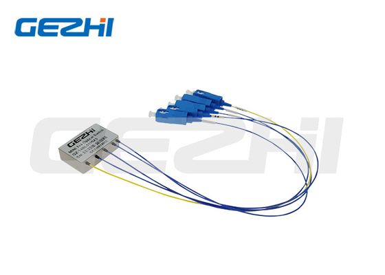 1x4 il commutatore di fibra ottica meccanico FSW 900um aggiunge la goccia OM4 SMF